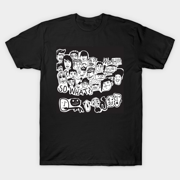 Doodle Fun T-Shirt by blckpage